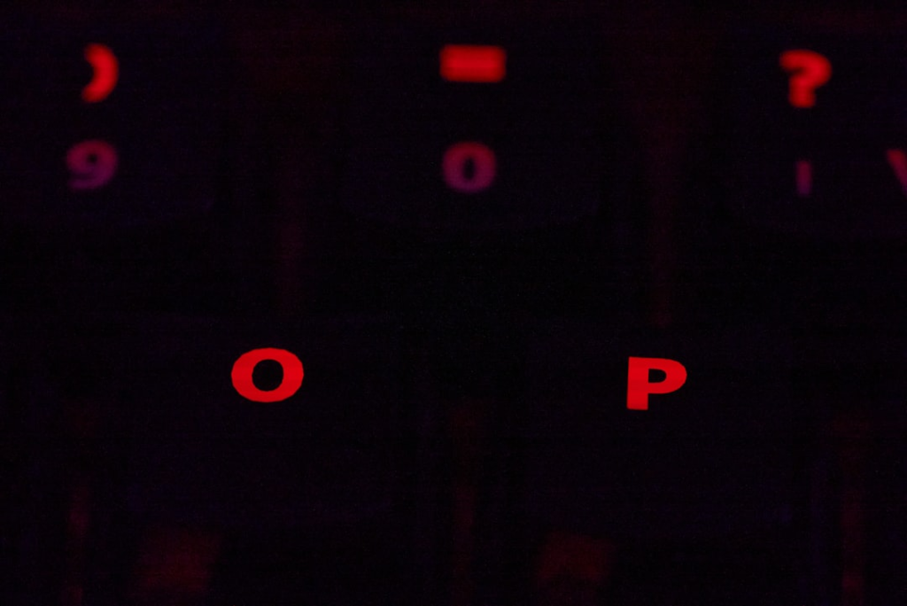 red and white number and number